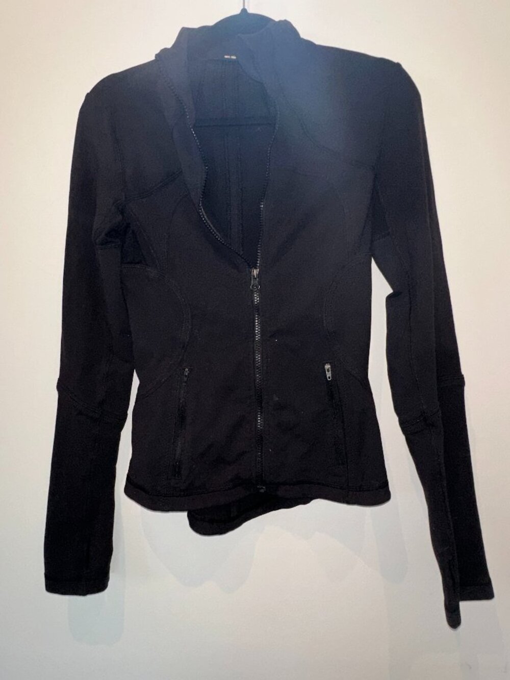 Lululemon Black Define Jacket Full-Zip Athletic Workout Hoodie